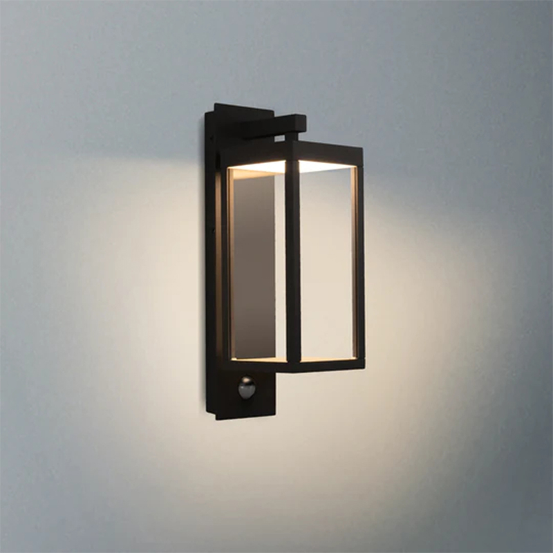 22529 IP54 13W 750LM LED crno/bijelo/sivo senzor dana/noć